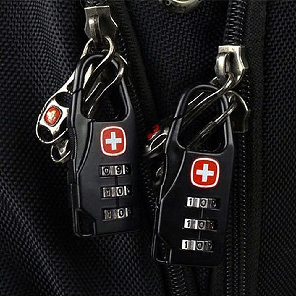 Mini Zahlenschloss 30mm Vorhängeschloss für Reisegepäck Rucksack Koffer