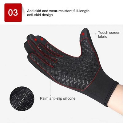 Winter Handschuhe Thermo Warm Wasserdicht Touchscreen Herren Damen Outdoor Ski L