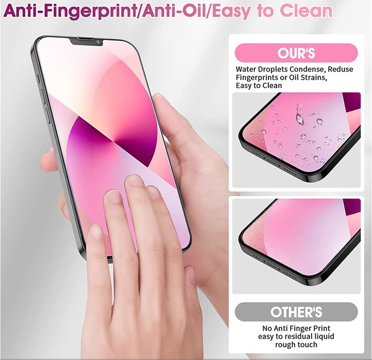 Echt Glas für iPhone 14 Pro Plus Pro Max 9H Panzerfolie Schutz 😍