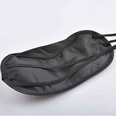 2x Premium Schlafmaske Schwarz – 100% Abdunkelung & Extra Weich für Reise & Heim