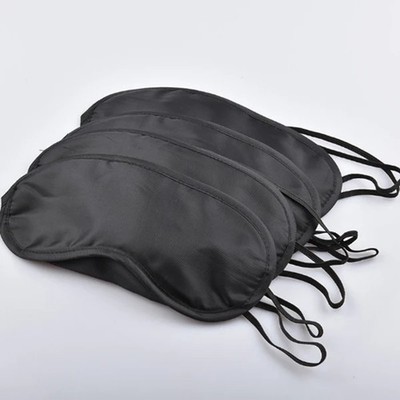2x Premium Schlafmaske Schwarz – 100% Abdunkelung & Extra Weich für Reise & Heim