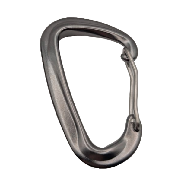 Karabinerhaken Edelstahl 8kN 816kg Silber Mountaineering Haken Clip