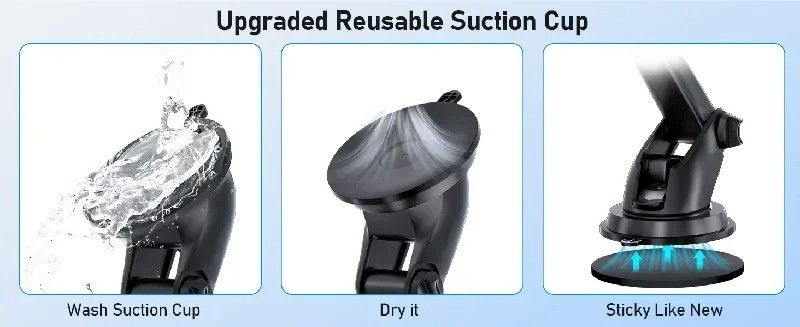 Auto Handyhalterung Kfz Saugnapf Universal Smartphone Halter Armaturenbrett