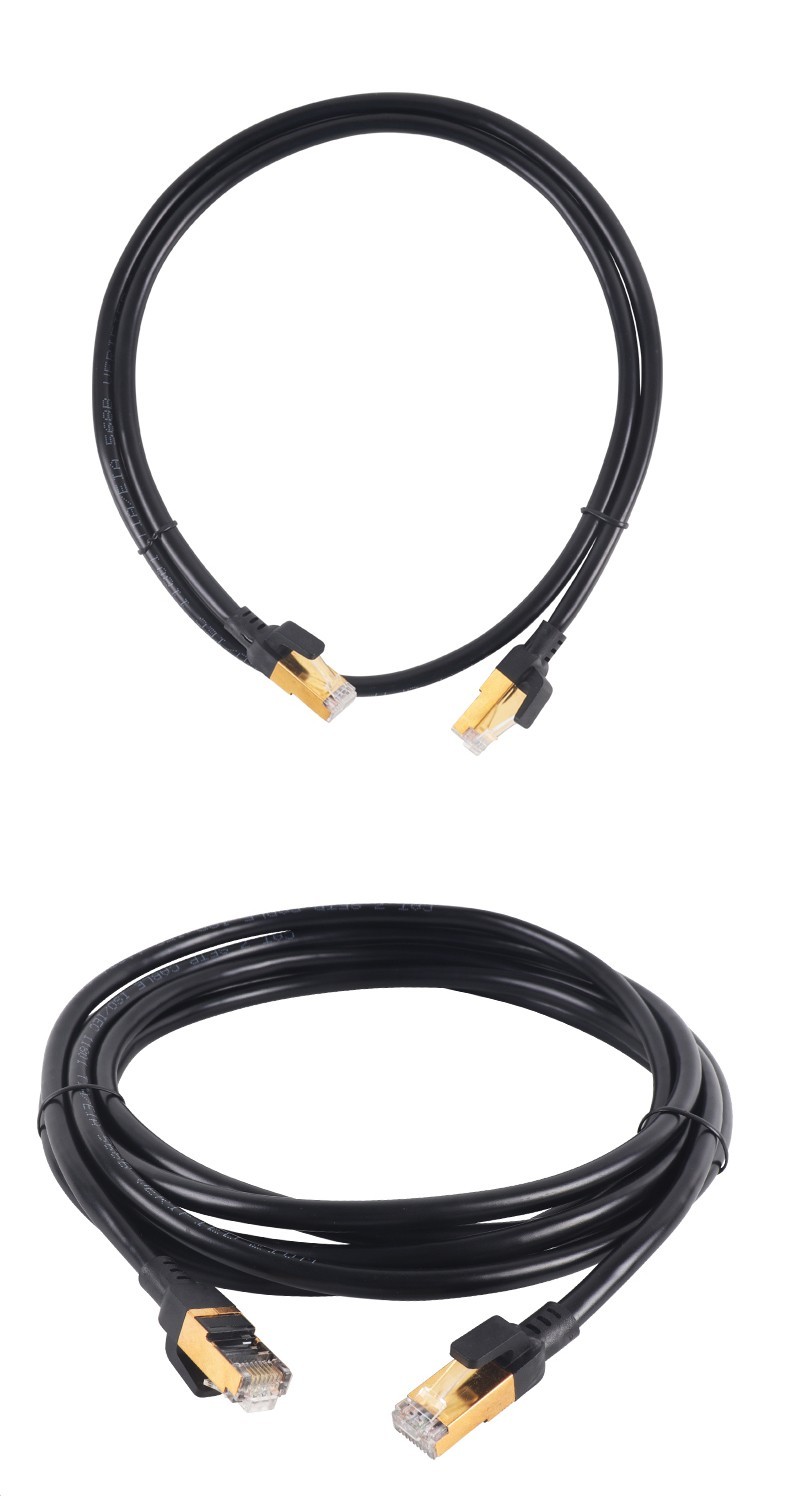 Netzwerkkabel Patchkabel Cat8 Cat.8.1 S/FTP RJ45 TPE LAN 0,5 - 20m – 0,5 Meter