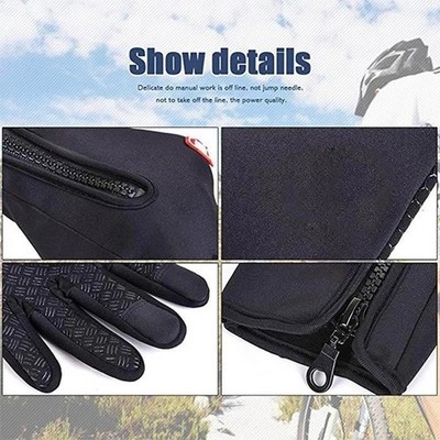 Winter Handschuhe Thermo Warm Wasserdicht Touchscreen Herren Damen Outdoor Ski L