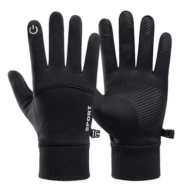Winter Thermo Handschuhe Herren Wasserdicht Touchscreen Winddicht Grip Sport L
