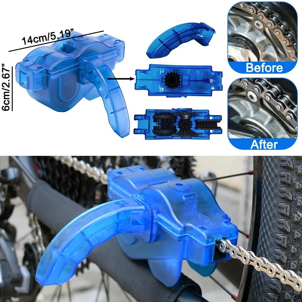 Motorrad Fahrradketten MTB Reinigungs Set Bürste Effiziente Pflege für Kette