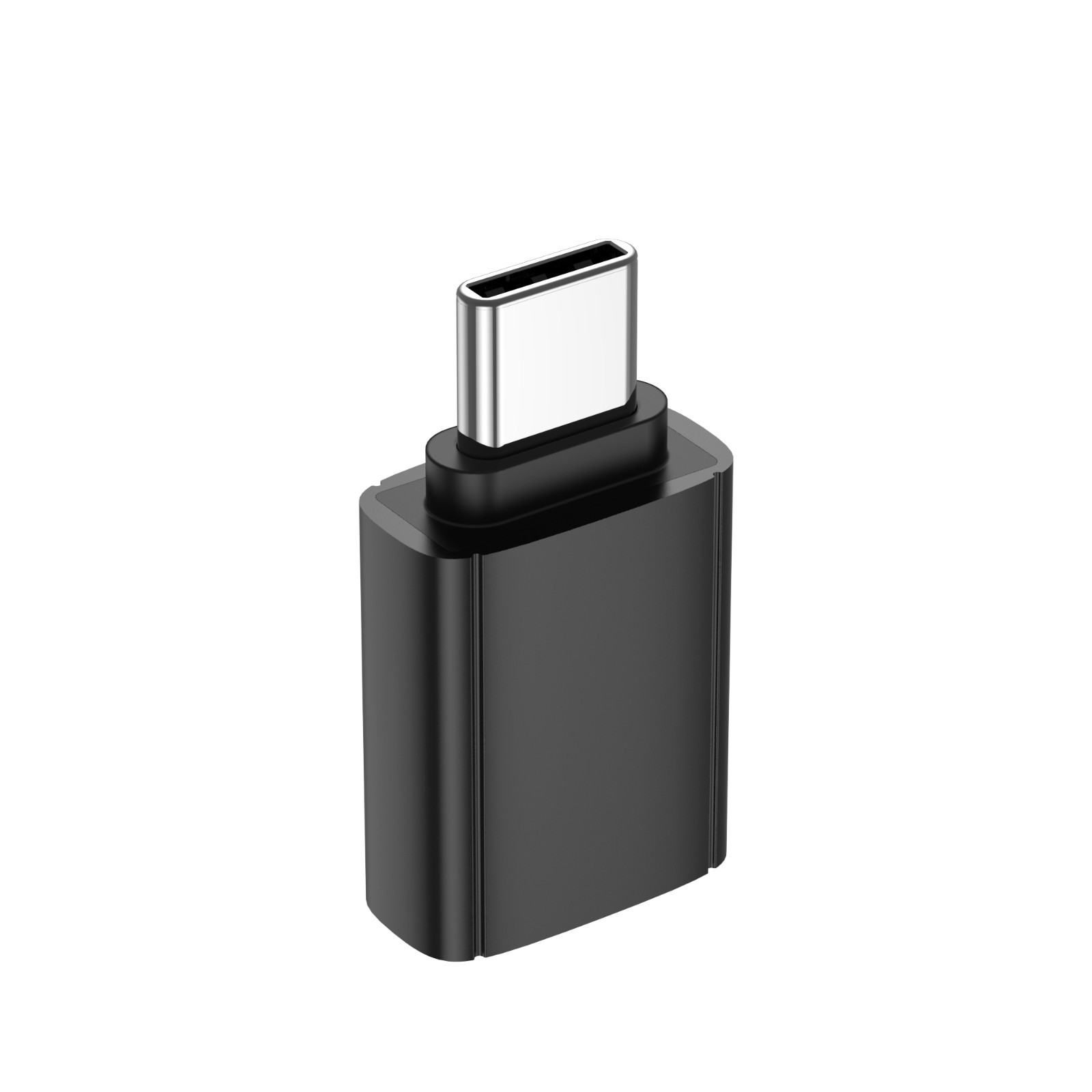 4x USB A auf USB C Adapter OTG 3.2 Schnellladen Datenübertragung Silber