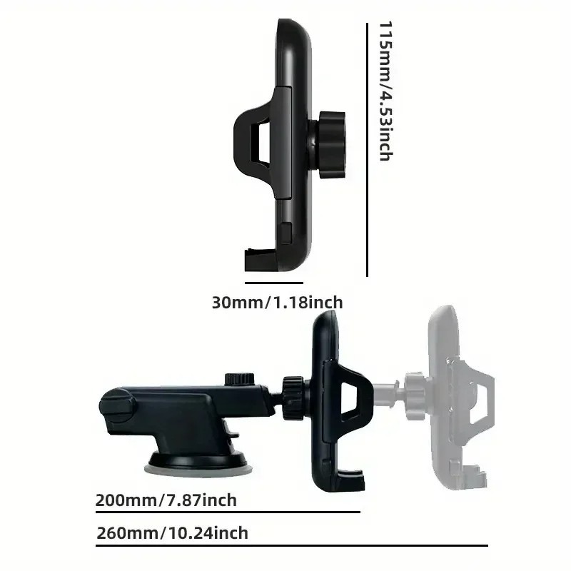 2 Stück Auto Handyhalterung Kfz Saugnapf  Smartphone Halter Armaturenbrett