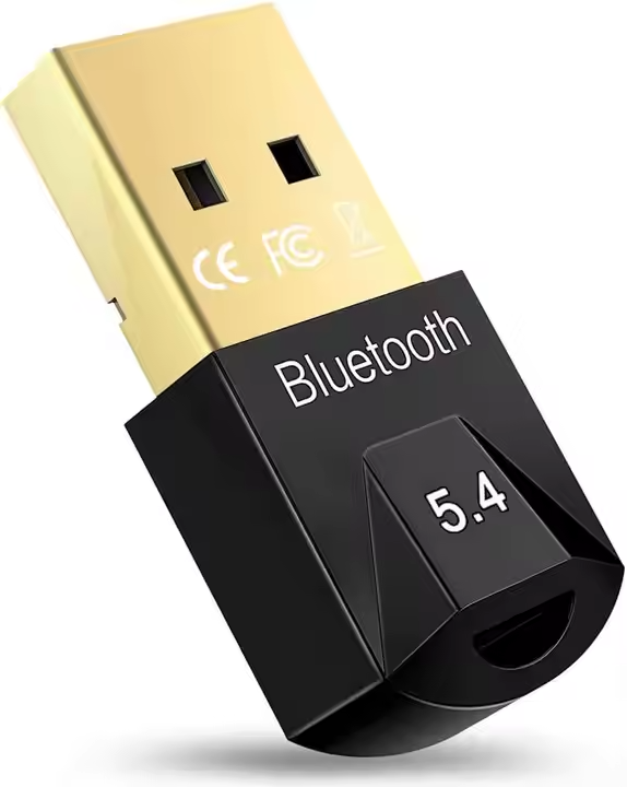 Bluetooth 5.4 Adapter USB Mini-Stick eckig Dongle für PC Notebook