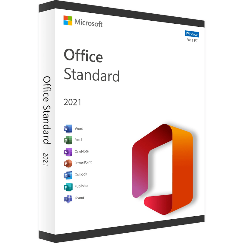 Aktivierung Microsoft Office 2021 Standard