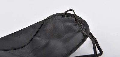 4x Premium Schlafmaske Schwarz – 100% Abdunkelung & Extra Weich für Reise & Heim