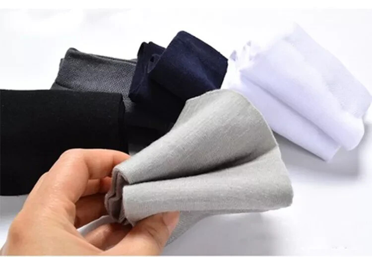 10 Paar Herren Bambusfasersocken - Atmungsaktiv und Komfortabel Blau