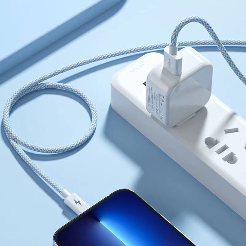 1,2m Multi USB Ladekabel 3 in 1 USB C Micro Kabel für iPhone Samsung – Rot