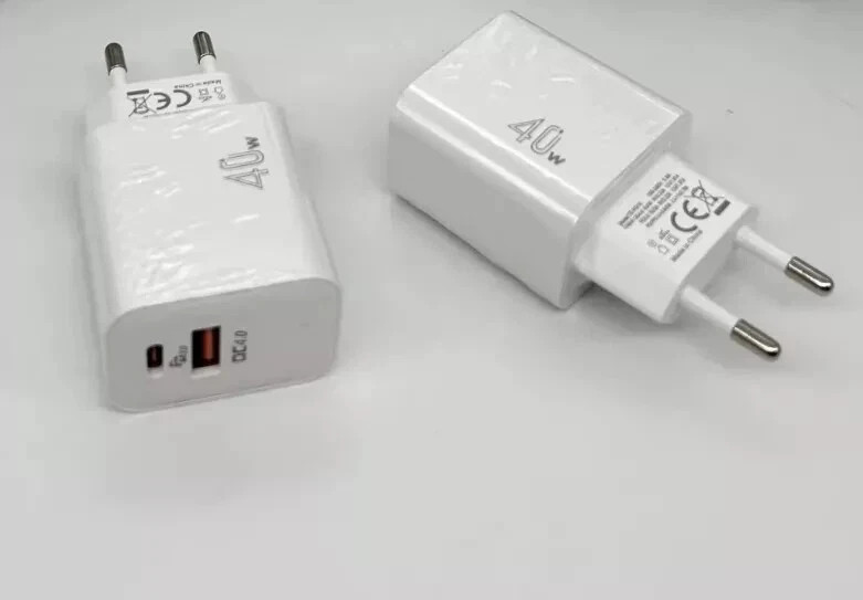40W Schnell Ladegerät USB C USB A für Original iPhone 14 15 16 17 Pro Universal
