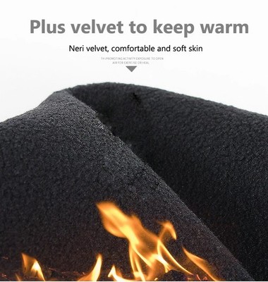 Winter Thermo Handschuhe Herren Wasserdicht Touchscreen Winddicht Grip Sport L