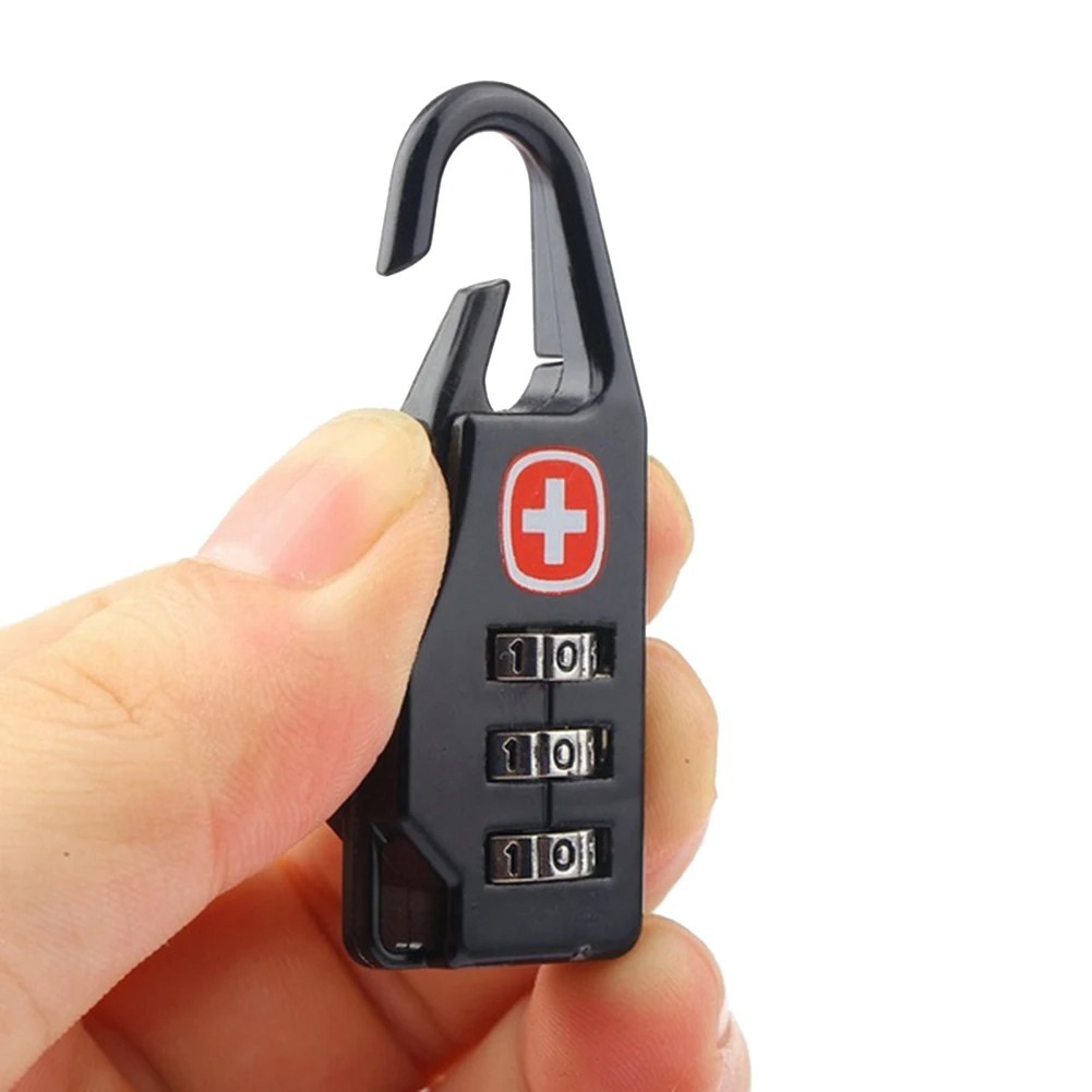 Mini Zahlenschloss 30mm Vorhängeschloss für Reisegepäck Rucksack Koffer