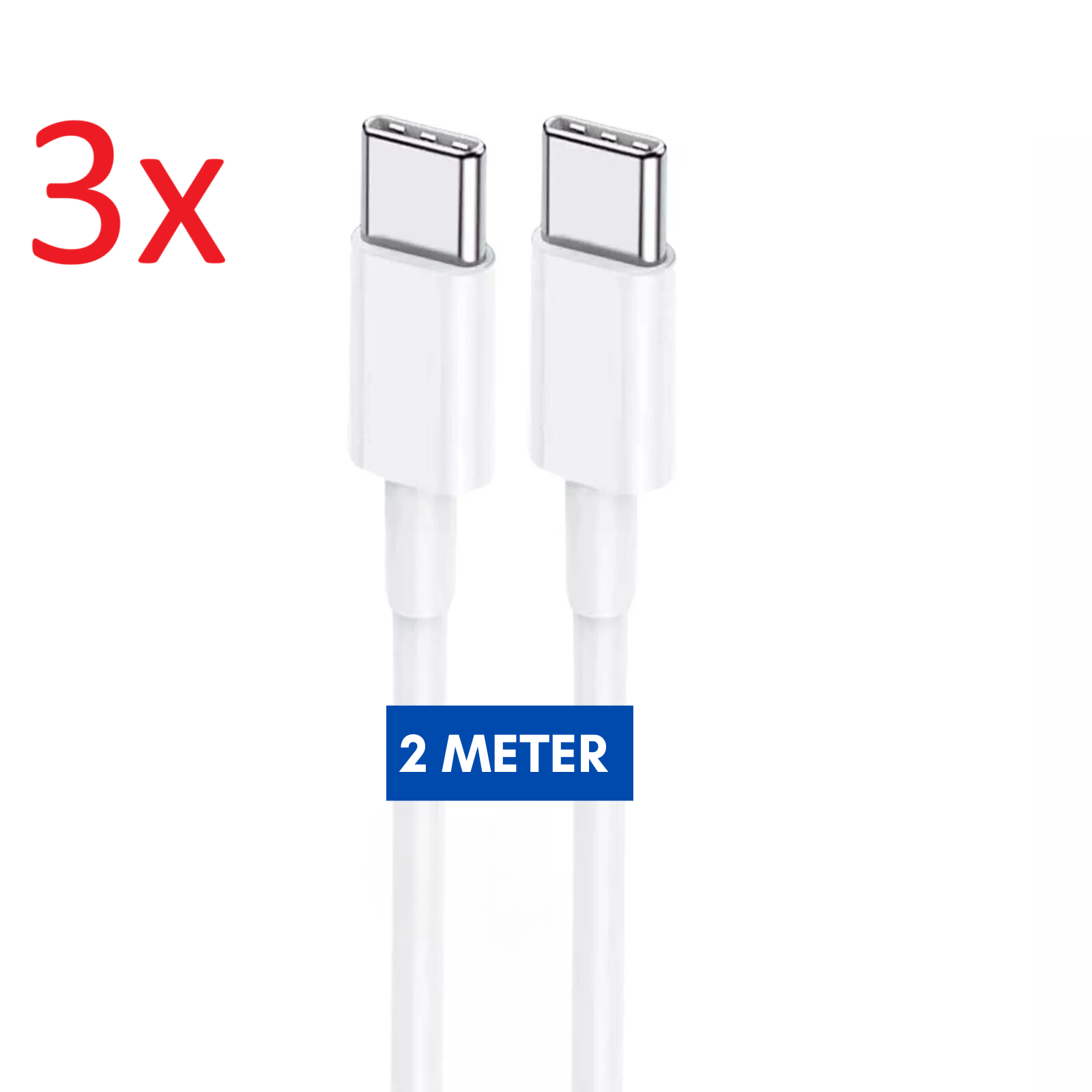 3 Stück schnell Ladekabel 2m für iPhone 20 W 15 16 17 Pro Max USB C iPad Pro