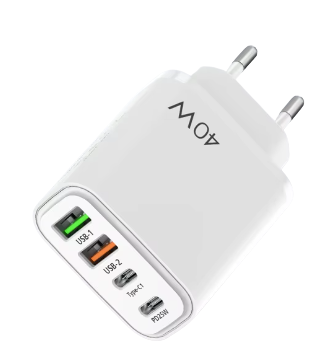 40W USB C Schnell Ladegerät für iPhone Samsung Netzteil Handy Ladegerät Adapter