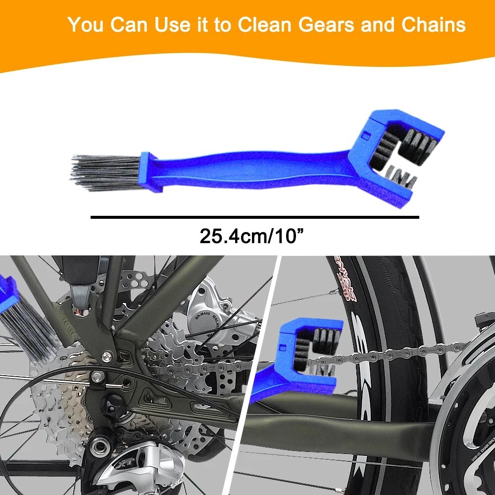 Motorrad Fahrradketten MTB Reinigungs Set Bürste Effiziente Pflege für Kette