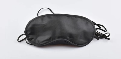 4x Premium Schlafmaske Schwarz – 100% Abdunkelung & Extra Weich für Reise & Heim