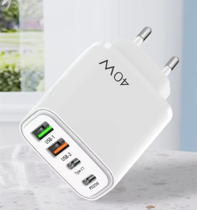 40W USB C Schnell Ladegerät für iPhone Samsung Netzteil Handy Ladegerät Adapter