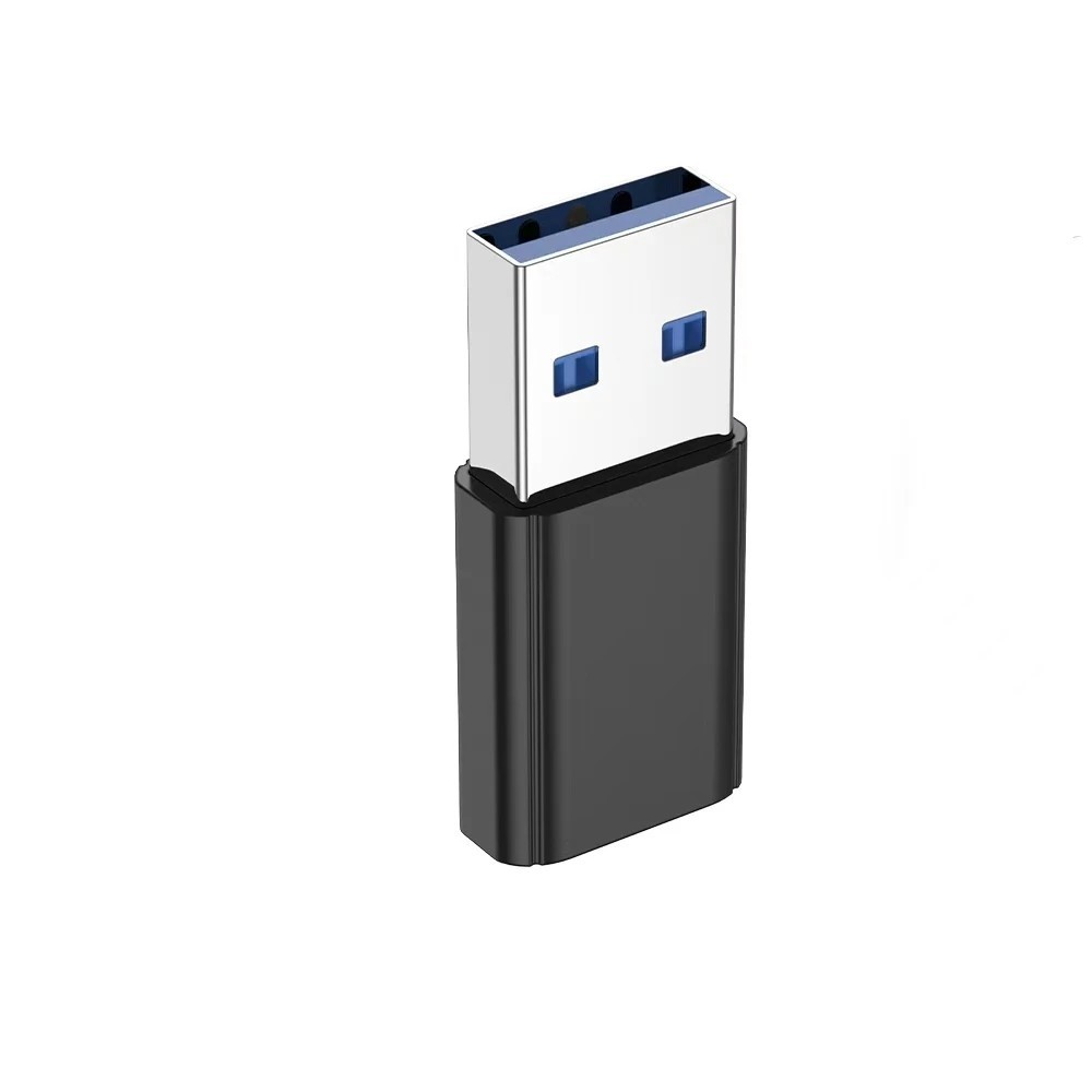 4 Stück USB C auf USB Adapter OTG 3.2 Schnellladen Datenübertragung Silber