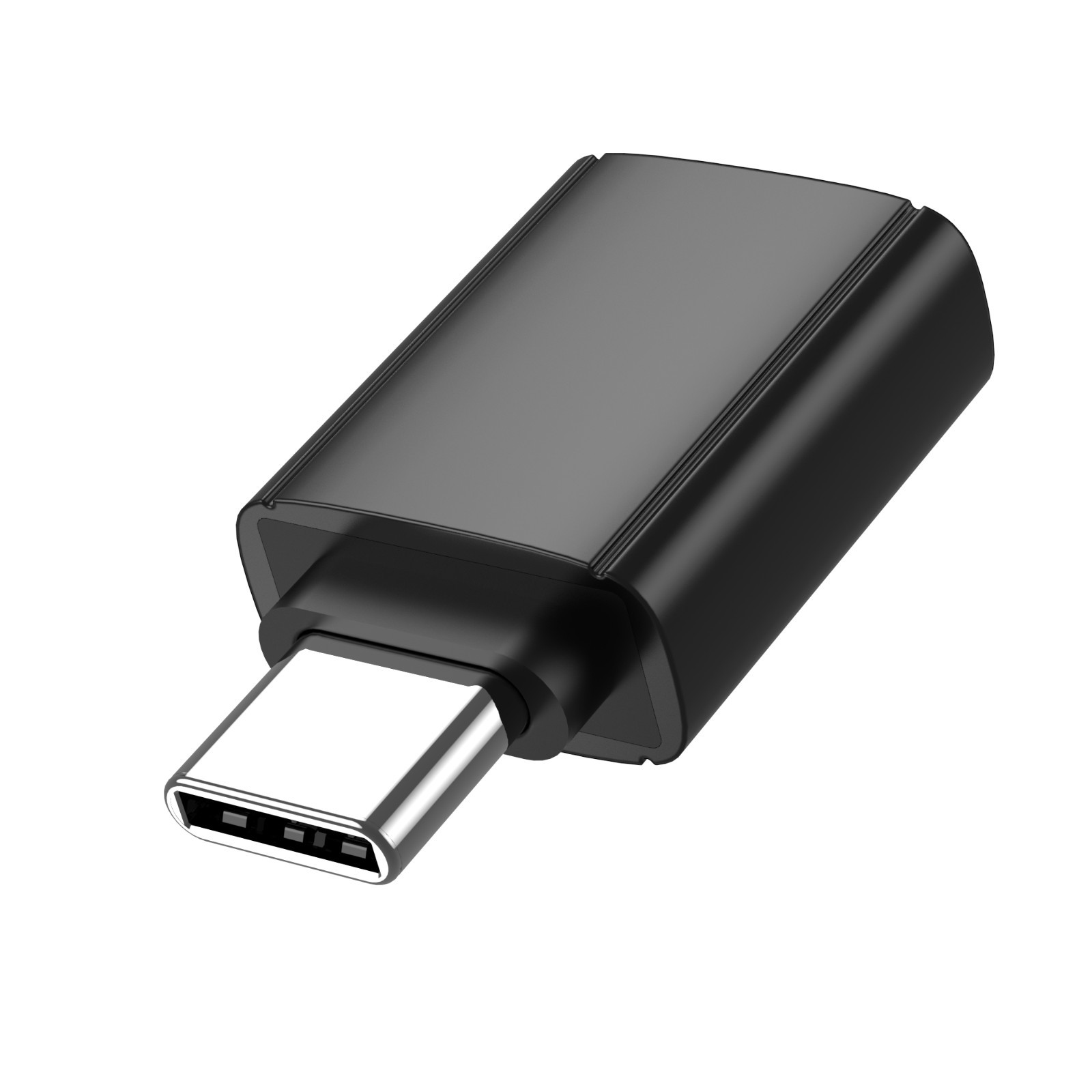 USB A auf USB C Adapter OTG 3.2 Schnellladen Datenübertragung Blau