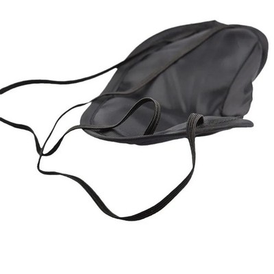 2x Premium Schlafmaske Schwarz – 100% Abdunkelung & Extra Weich für Reise & Heim