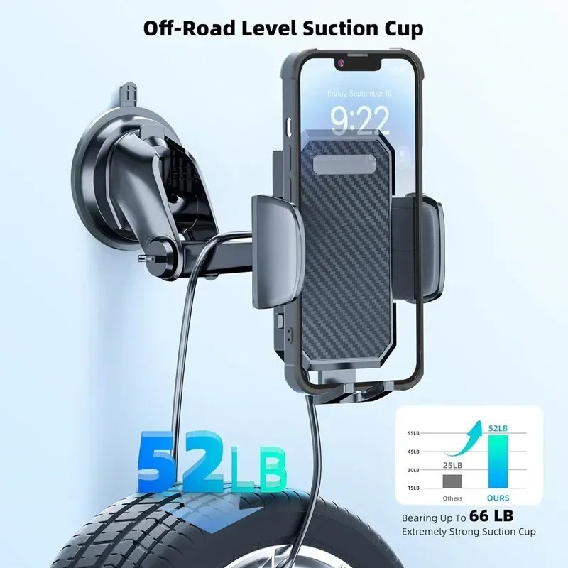 Auto Handyhalterung Kfz Saugnapf Universal Smartphone Halter Armaturenbrett