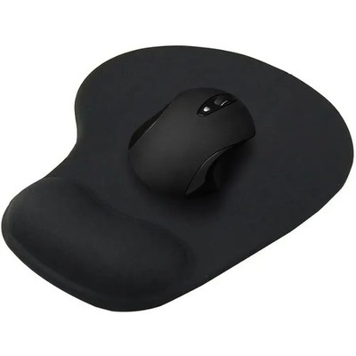 Mauspad Handgelenkauflage ergonomisch Memoryschaum rutschfest Gaming schwarz