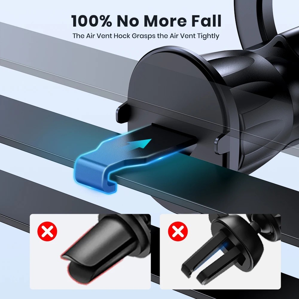 Magnetische Auto Handyhalterung Lüftung TOPK 360° Magsafe Halter iPhone Samsung