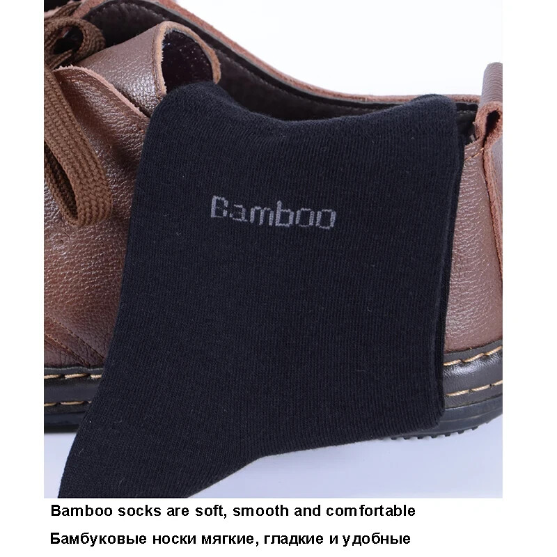10 Paar Herren Bambusfasersocken - Atmungsaktiv und Komfortabel Blau