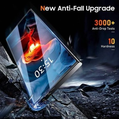 2x Displayschutzfolie gehärtetes Glas 9H für Google Pixel 9 Pro XL Schutzglas