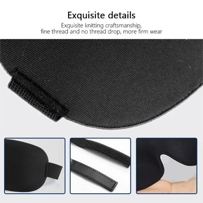 3D Schlafmaske Premium | Blickdicht & Atmungsaktiv | Ergonomische Augenmaske Rei