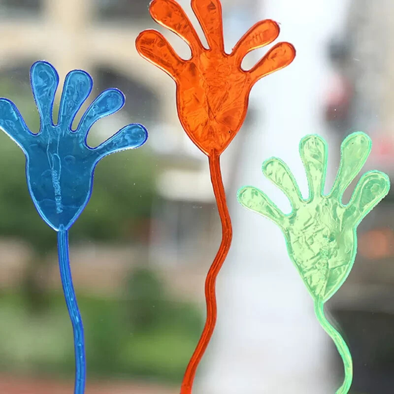 Klebrige Handflächen-Spielzeuge - Partyspaß & Streichgeschenke für Kinder – 5