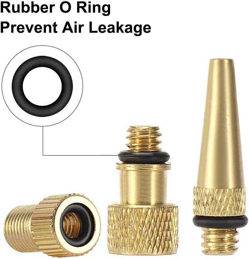 15er Fahrradventiladapter Set Presta Schrader Dunlop Aufpumpen Dichtungsring – 15er