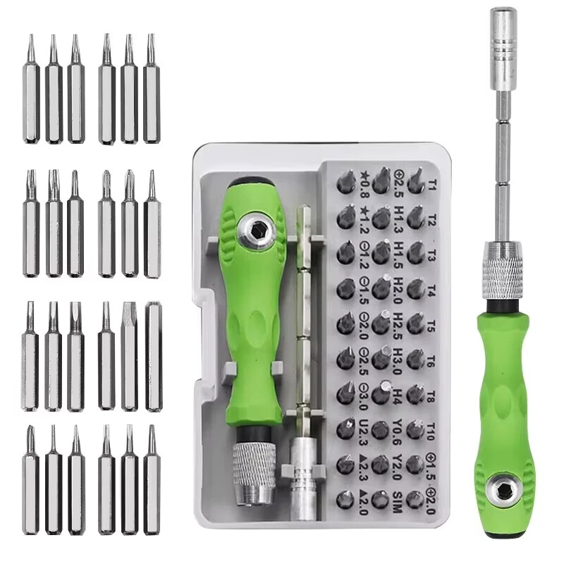 32 in 1 Schraubendreher PC Handy Brillen Set Werkzeugset feine Bits