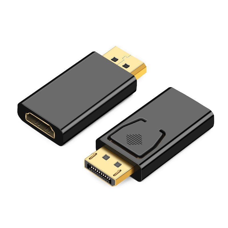 DisplayPort auf HDMI Adapter | 4K 60Hz UHD | DP Stecker zu HDMI Buchse Konverter – 1 Stück